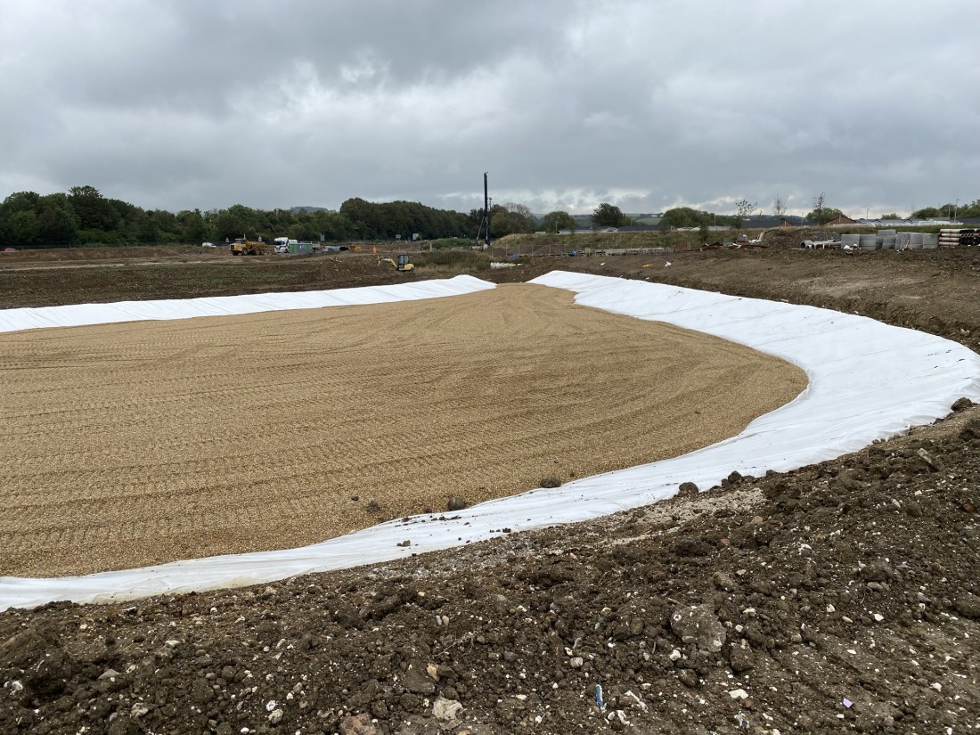 Reed bed preparation at New Monks Farm - Click here to view this entry